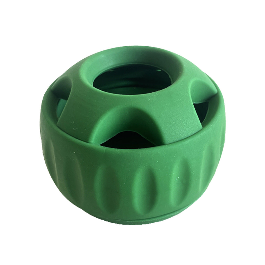 Cross-border foreign trade Pupsicle dog silicone slow feeder teething leaking food licking toy ball tray mold