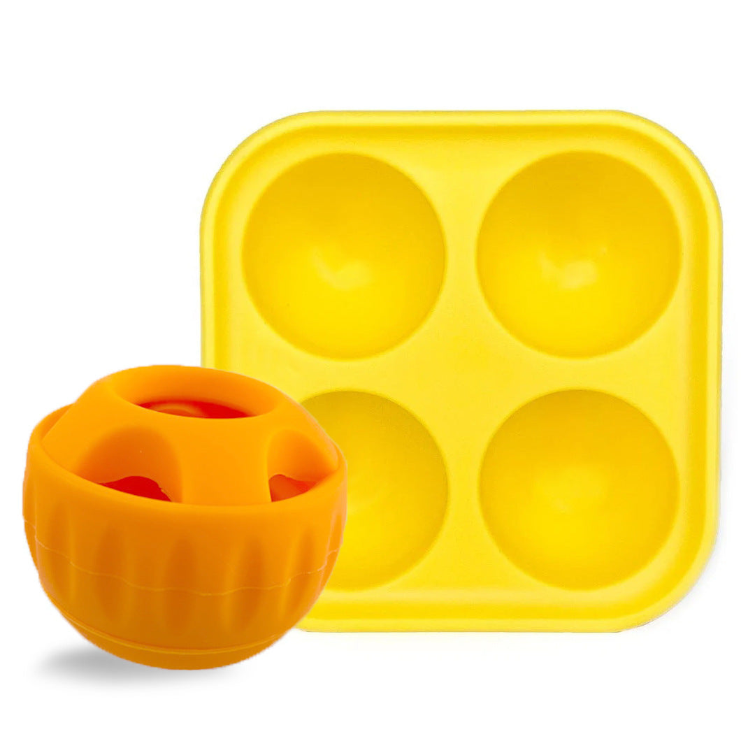 Cross-border foreign trade Pupsicle dog silicone slow feeder teething leaking food licking toy ball tray mold