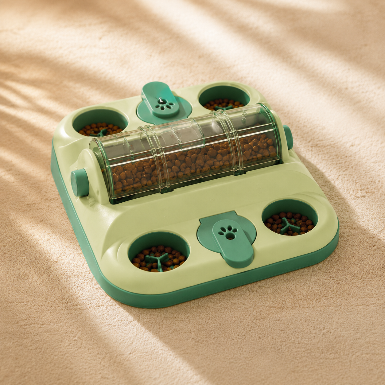 Puzzle dispensador para comida lenta de perros Homipaw